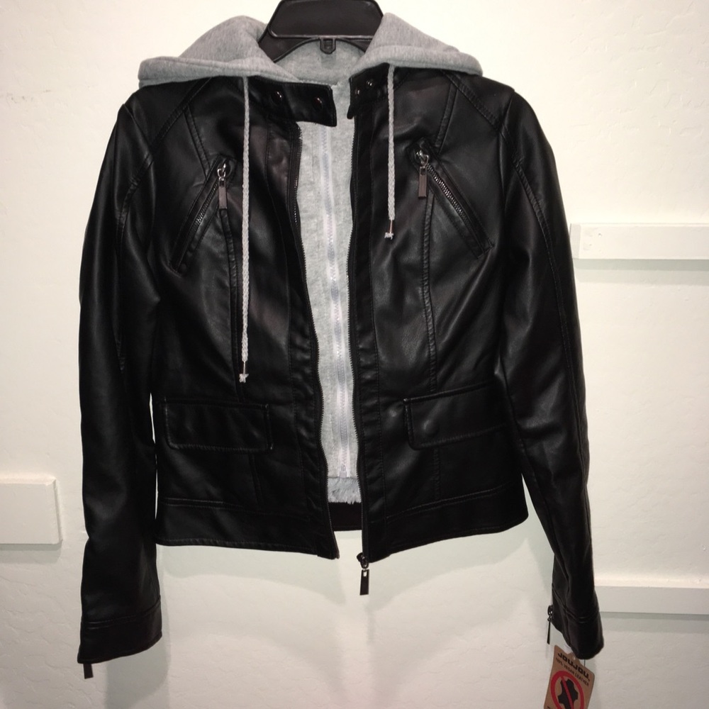 Vegan Leather Jacket
